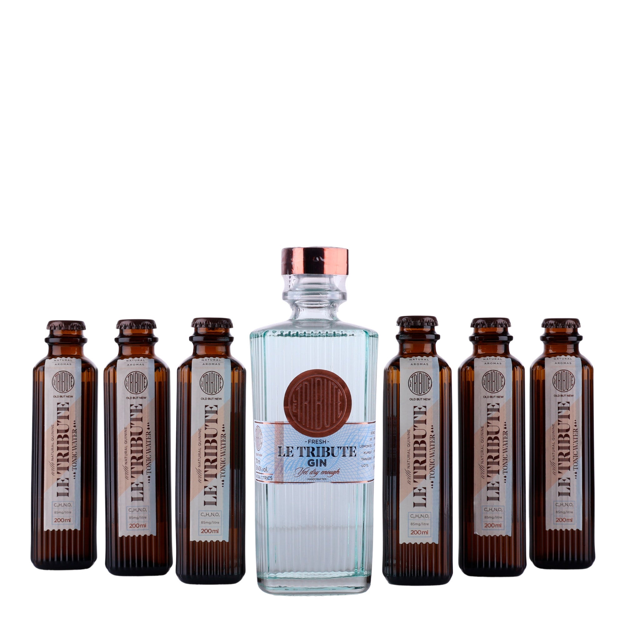 Le Tribute Gin Probierpaket - 70cl - 43% [Geschenkbox]